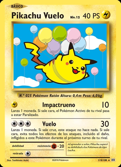 Pikachu Vuelo