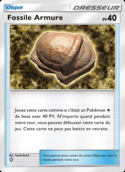 Fossile Armure