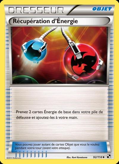 Récupération d’Énergie