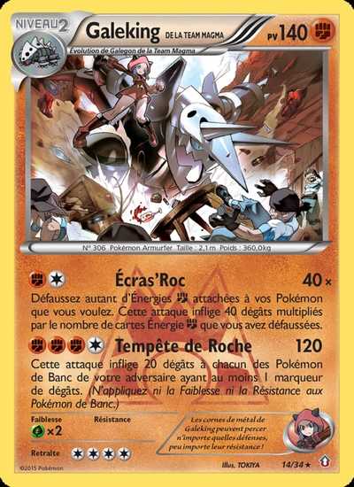 Galeking de la Team Magma