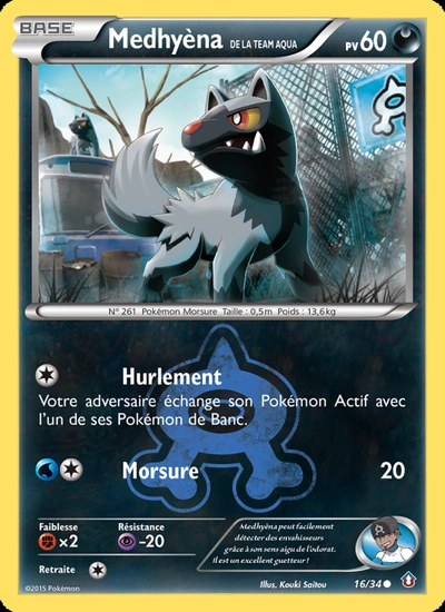 Medhyèna de la Team Aqua