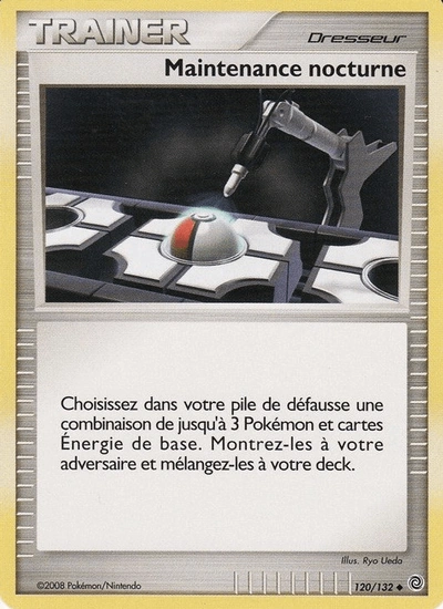 Maintenance nocturne