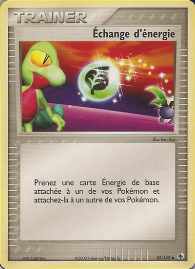 Échange d'énergie
