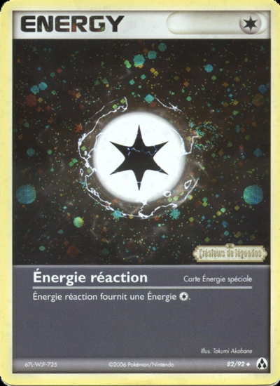 Énergie réaction
