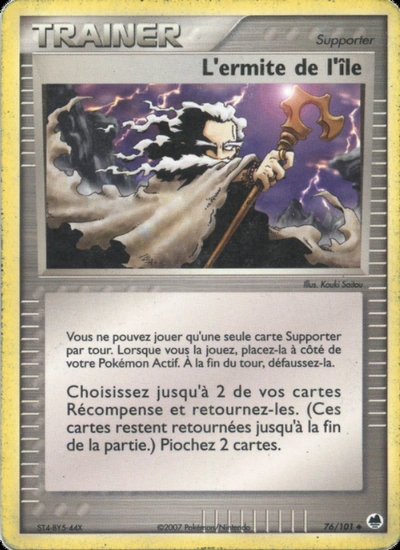 L'ermite de l'île