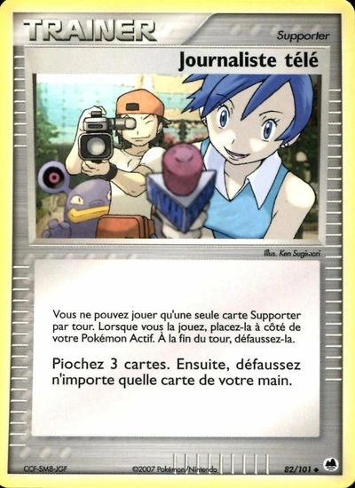 Journaliste télé