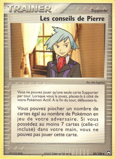 Les conseils de Pierre
