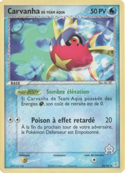 Carvanha de Team Aqua