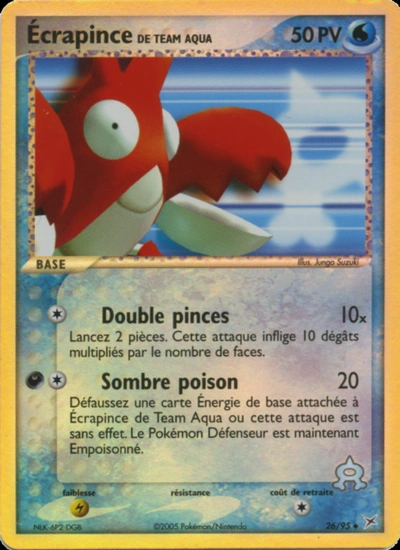 Écrapince de Team Aqua