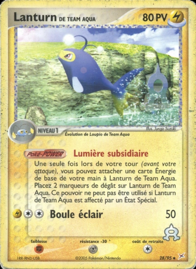 Lanturn de Team Aqua