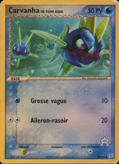 Carvanha de Team Aqua