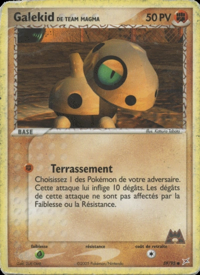 Galekid de Team Magma