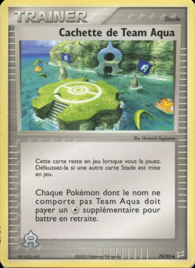 Cachette de Team Aqua