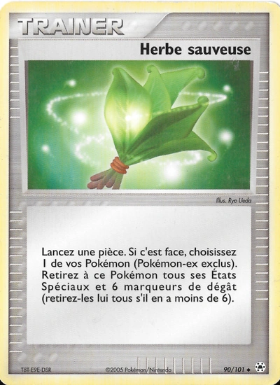 Herbe sauveuse