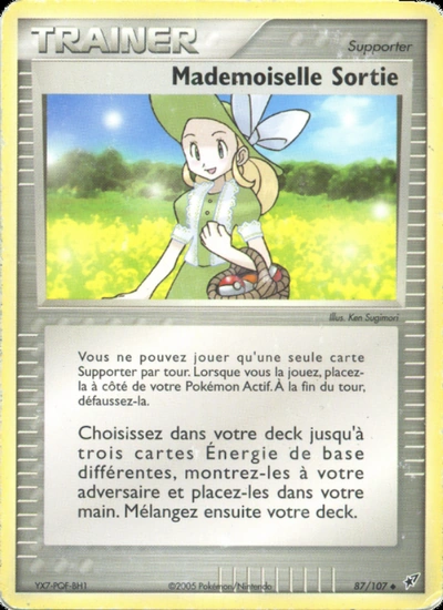 Mademoiselle Sortie
