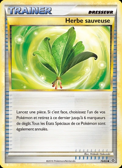 Herbe sauveuse