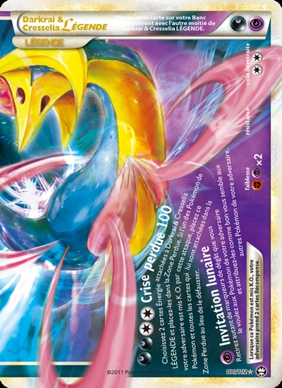 Darkrai & Cresselia LÉGENDE