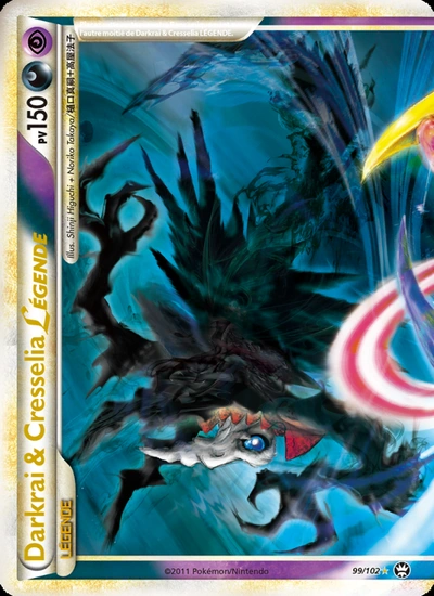 Darkrai & Cresselia LÉGENDE