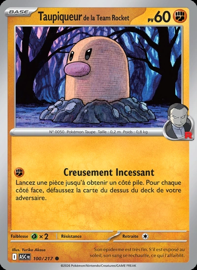 Taupiqueur de la Team Rocket