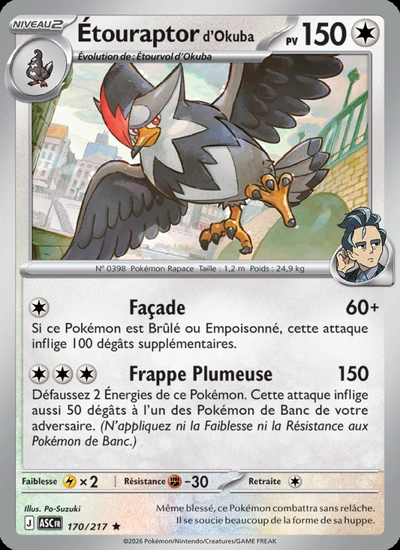 Étouraptor d'Okuba