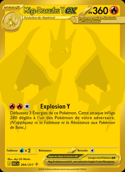 Méga-Dracaufeu Y-ex