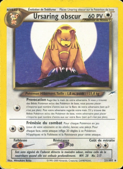 Ursaring obscur