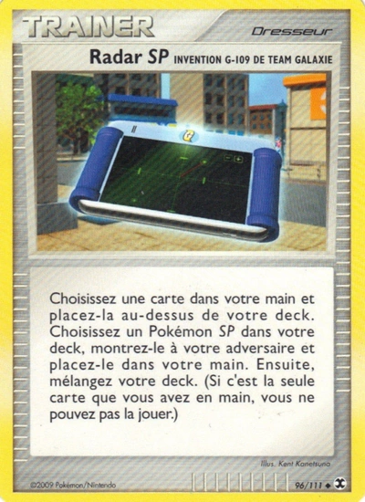 Radar SP Invention G-109 de Team Galaxie