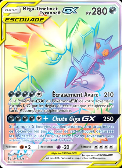 Méga-Ténéfix et Tyranocif GX
