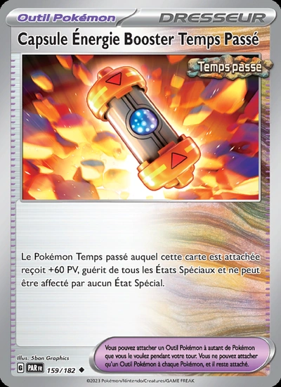 Capsule Énergie Booster Temps Passé