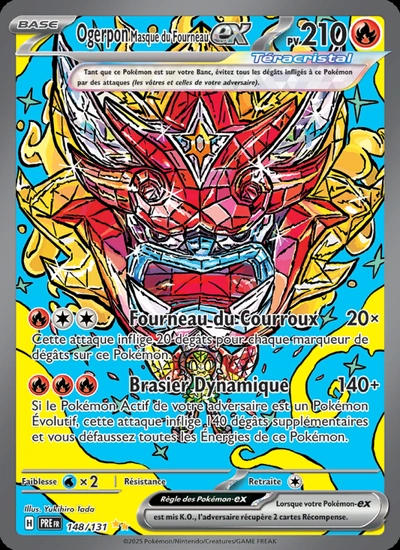 Ogerpon Masque du Fourneau-ex