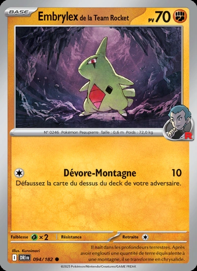 Embrylex de la Team Rocket