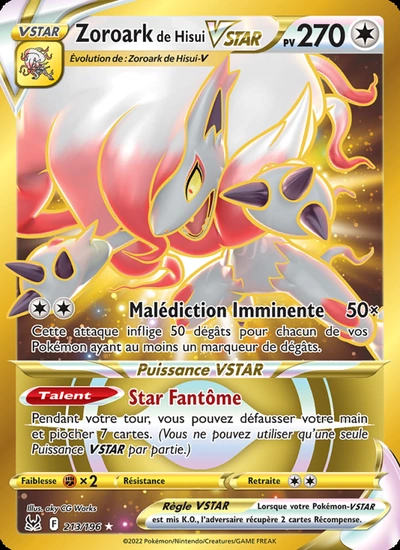 Zoroark de Hisui VSTAR