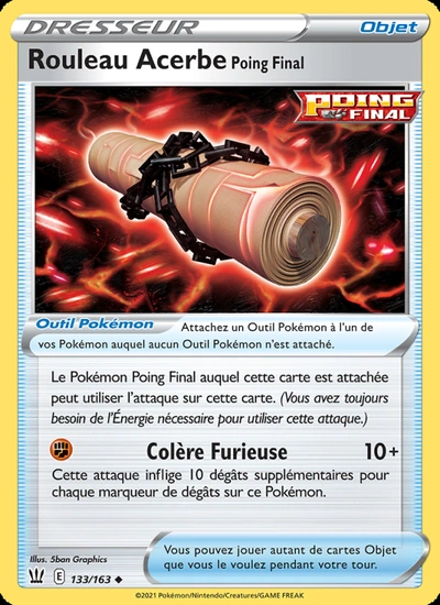 Rouleau Acerbe Poing Final