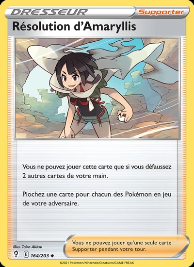 Résolution d'Amaryllis