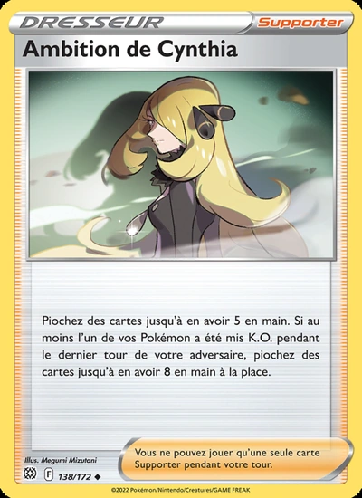 Ambition de Cynthia