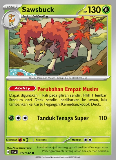 Sawsbuck