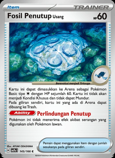 Fosil Penutup Usang‌