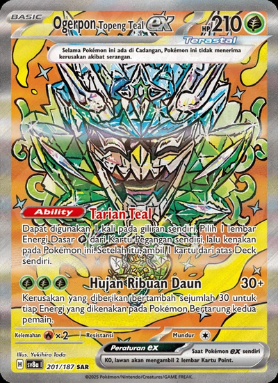 Ogerpon Topeng Teal ex
