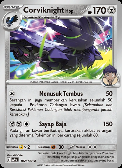 Corviknight <Hop>