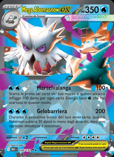 Mega Abomasnow-ex