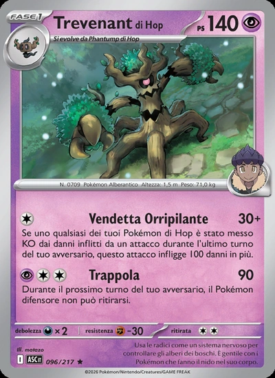 Trevenant di Hop