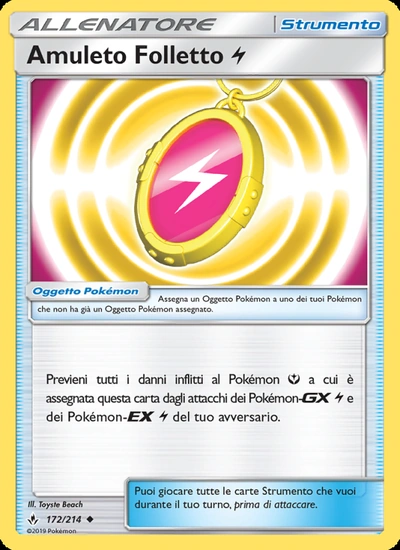 Amuleto Folletto Lightning