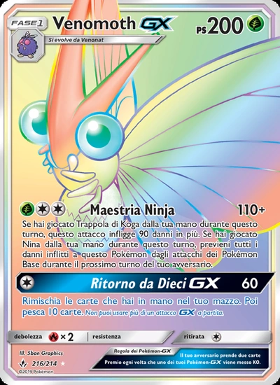Venomoth GX