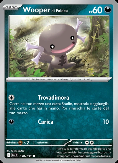 Wooper di Paldea