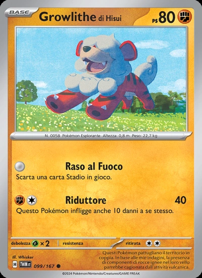 Growlithe di Hisui