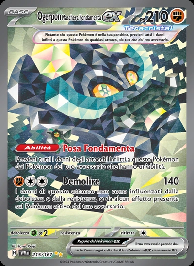 Ogerpon Maschera Fondamenta-ex