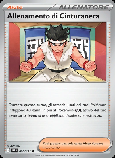 Allenamento di Cinturanera