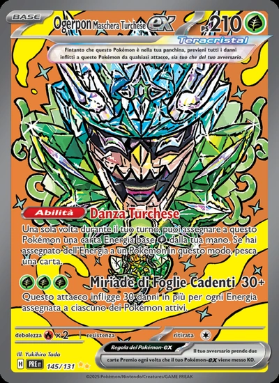 Ogerpon Maschera Turchese-ex