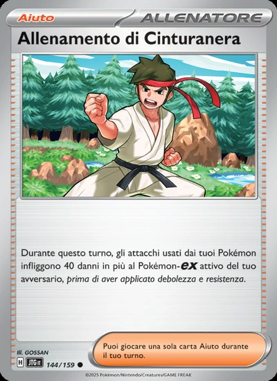 Allenamento di Cinturanera
