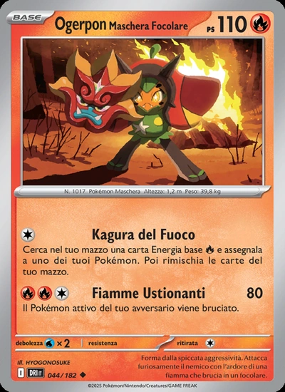 Ogerpon Maschera Focolare